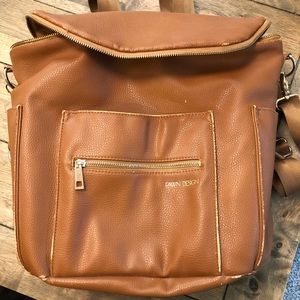 Fawn Design Diaper Bag, Brown.